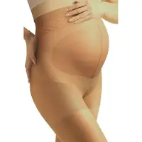 Gabriella Zwangerschapspanty - 20 Denier - Kleur: Neutro (Suntan) - Maat: XL - Model: Mamma Premium
