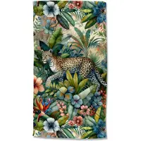 Good Morning strandlaken Raza - Polyvelours (100x180 cm)