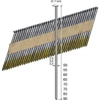 Dutack 5150023 Stripnagel - Papiergebonden - Glad - Verzinkt - 2,8 x 75mm (4000st)