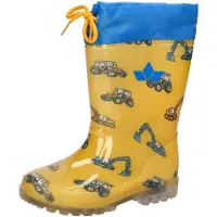 Lico Regenlaarzen 'Power Blinky' geel / gemengde kleuren