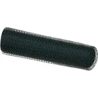 vidaXL Hexagon Hek 0,4 x 25 m PVC Groen