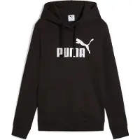 Puma Sportief sweatshirt 'ESS No. 1' zwart / wit