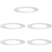 vidaXL geschikt voor vlakke boomringen 5 st Zilver Ø50/80 cm