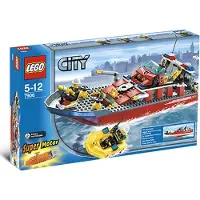 LEGO City Brandweerboot - 7906