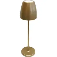 MEGATRON Akku Tischleuchte gold 351293