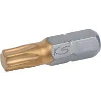 Ks Tools 911.3661 9113661 Torx-bit T 30 Gereedschapsstaal Titanium gecoat C 6.3 5 stuk(s)