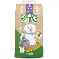 EASYPETS biodegradable houtkorrels kattenbakvulling