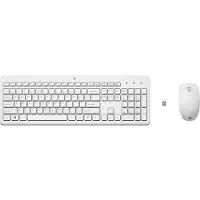 HP 230 Wireless Mouse and Keyboard Combo (White) BEL