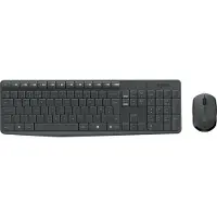 Logitech Mk235 Draadloos Toetsenbord En Muis Engels