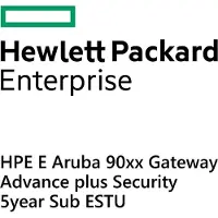 HP Aruba Networking 90xx SD-Branch Gateway Advanced Plus Security 5-year Subscription E-STU gateway/controller
