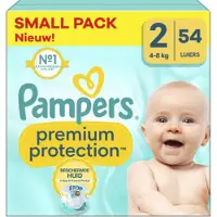 Pampers Premium Protection Luiers Maat 2 (4-8 Kg) 54 Stuks