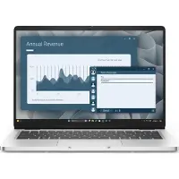 Dell Pro 14 PC14255 Copilot+ PC AMD Ryzen AI 7 PRO 350 Laptop 35.6 cm (14") Full HD+ 16 GB DDR5-SDRAM 512 GB SSD Wi-Fi 6E (802.11ax) Windows 11 Pro German Platinum