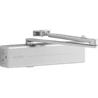 Assa Abloy Deursloten + Afdichtmiddelen, Schaardeurdranger DC 300 zilver EN 3-6