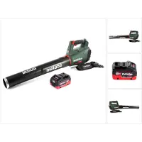 Metabo LB 18 LTX BL accubladblazer 18 V borstelloos + 1x accu 8.0 Ah - zonder lader