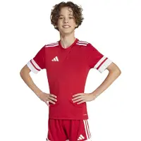 Adidas Functioneel shirt 'Squadra 25' knalrood / wit
