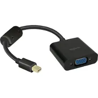 Speedlink SL-170011-BK kabeladapter/verloopstukje Mini DisplayPort VGA Zwart