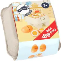 Small Foot - Oeufs en bois - dinette - 10591