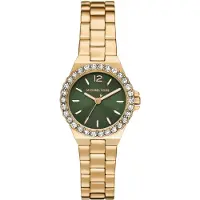 Michael Kors Dameshorloge - Geel Staal - Waterdicht 30 Atm - Analoge Quartz