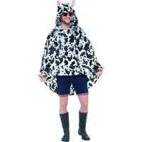 Vegaoo Kooien Poncho - Verkleedkleding - One size