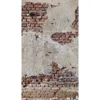 Living Walls The Wall II - Grijs - Stenen Muur - 392351