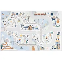 Janod Cross Roads Mountain Valley Mat Wit Kinderen