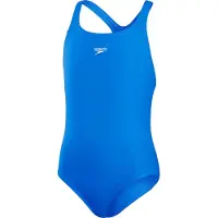 Speedo Endurance+ sportbadpak Medalist blauw Meisjes Polyester Effen - maat 104