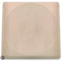 Triangle wiegebord beukenhout, 20x20x3cm, 50.805.20.00