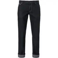 Alberto Ecorepel Denim Regular Fit Jeans donkerblauw, Effen