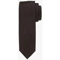 Profuomo Stropdas bruin, Effen