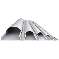Multibrackets Premium aluminium kabelgoot - 110 x 3,3 cm / zilver