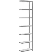 Schulte Lagertechnik - Insteekbevestiging met lengtebout - 3000x1000x500 mm, type 150 kg