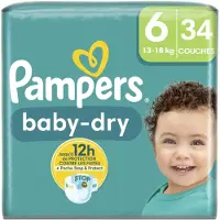 Pampers Baby Dry Luiers Maat 6 (13-18 Kg) 34 Stuks