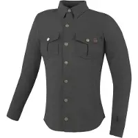 Bogotto Furrow Dames Donkergrijs Motorshirt Maat 2XL