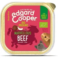 Edgard & Cooper 17x Kuipje Vers Vlees Hondenvoer Bio Rund 100 Gr