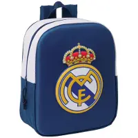 Real Madrid Kinderrugzak Real Madrid C.F. Zwart 22 x 27 x 10 cm 3D