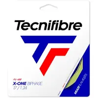 Tecnifibre X-one Biphase Tennis Single String Transparant 1.24 mm