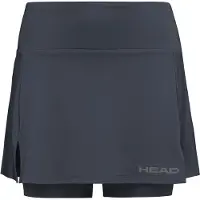 Head Tennisrok Girls Club Basic Anthracite-Maat 140
