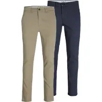 Jack & Jones Chino 'Macro Dave' beige / navy