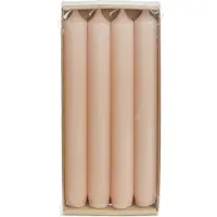 Rustik Lys Dinerkaars Gloss Roze 8 Uur 4 Stuks