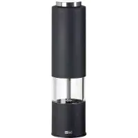 AdHoc Peper- en zoutmolen AdHoc Elektrisch Tropica Zwart 21,5 cm
