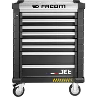 Facom Jet Gereedschapswagen 8 Laden M3 Zwart - JET.8NM3AS - JET.8NM3AS