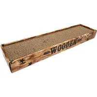 Croci krabplank homedecor noce houtprint bruin