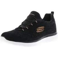 SKECHERS Sneakers laag 'Summits' oranje / zwart