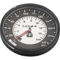 Lezyne voetpomp manometer 220 PSI
