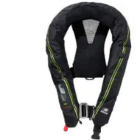 Baltic Legend 165 Auto Harness Inflatable Life Jacket Zwart 40-120 kg