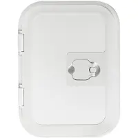 Osculati Small Model Locker Door Zilver 280 x 380 mm