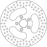 Brembo 68b407e0 Remschijf