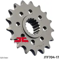 JT Sprockets 525 Jtf704.17 Steel Voortandwiel
