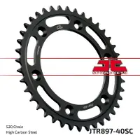 JT Sprockets 520 Sc Jtr897.40sc Steel Achtertandwiel