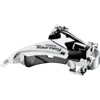 Shimano Tourney Fd-ty600-l6 Front Derailleur Zilver 3 x 8s